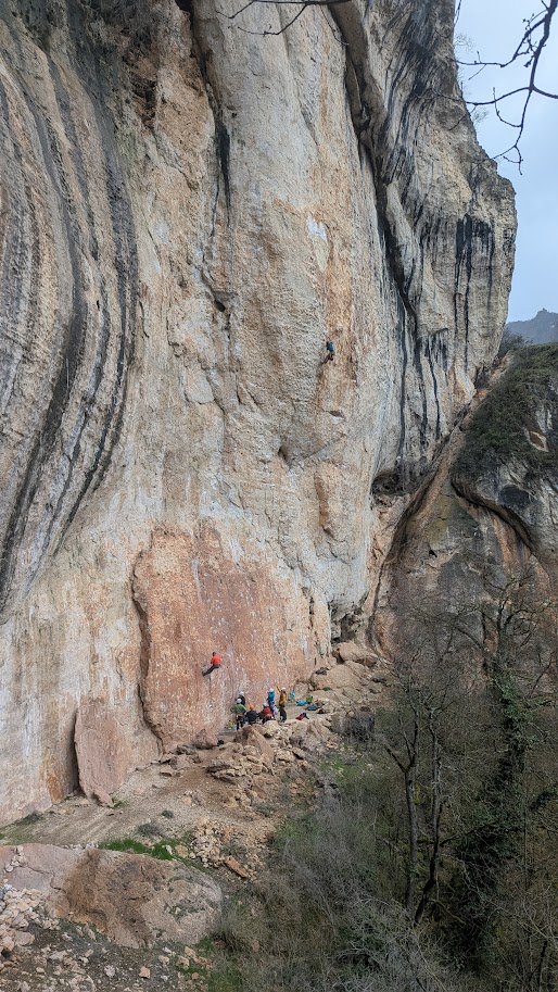 Entrée en formation escalade